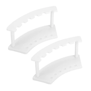 

2 Pcs Tweezers Stand Holder, Eyelash Tweezers Organizer Storage Holder Pen Stand Rack Eyelash Extension Tool