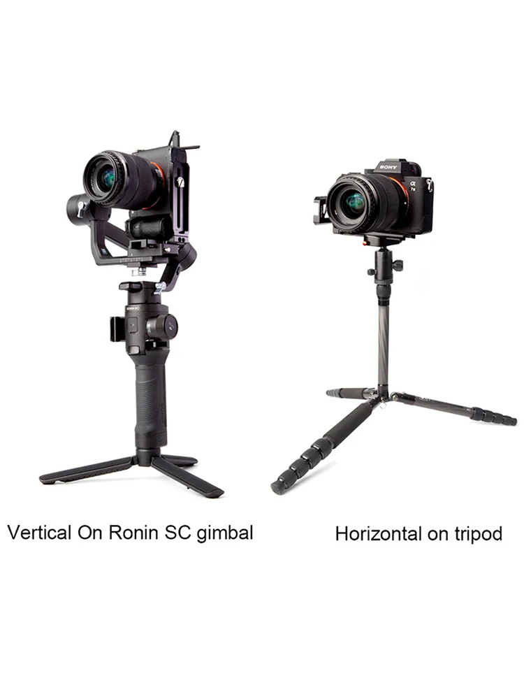 Ronin SC быстросъемный l-образный кронштейн для крепления камеры для вертикальной съемки для DSLR для DJI Gimbal аксессуары