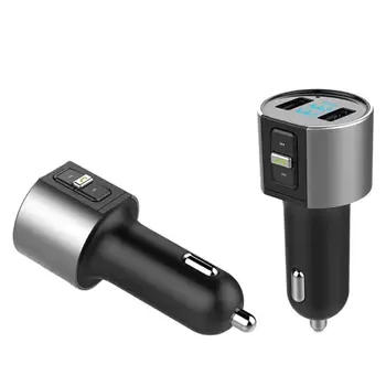 

Wireless Car Bluetooth FM Transmitter MP3 Player Adapter Car Kit 2 USB Charger