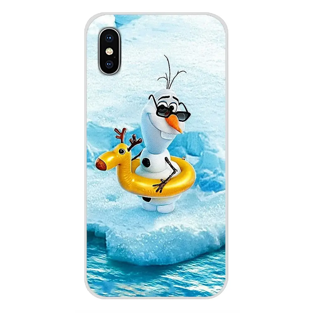 For Huawei G7 G8 P7 P8 P9 P10 P20 P30 Lite Mini Pro P Smart Plus Accessories Phone Cases Covers Olaf the Snowman