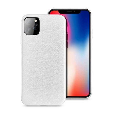 Ультра тонкий чехол для айфон X Xs Max Xr кожаный чехол силиконовый Черный мягкий Уретановый Термопластик(TPU) чехол для айфон Xr Тонкий чехол Чехлы - Цвет: White