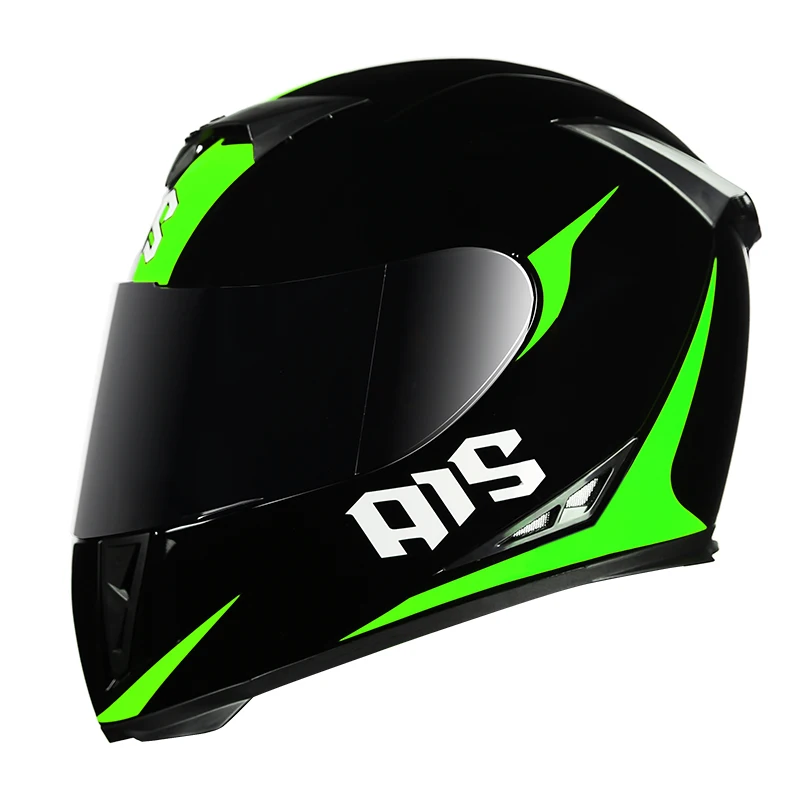 АИС мотоциклетный шлем крутой модульный Мото шлем с внутренним солнцезащитным козырьком безопасный двойной объектив гоночный полный шлем Мото шлем - Цвет: a5