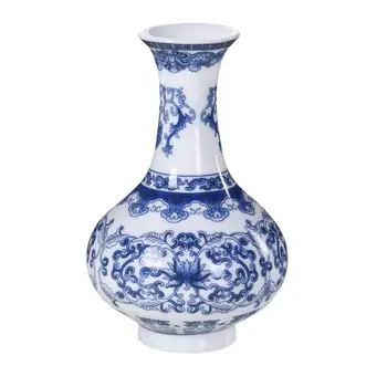 

Vase Decoration Home Glass Vase Vintage Chinese Wind Blue And White Porcelain Decorative Vase Ceramic Art Vase Decorative Vases