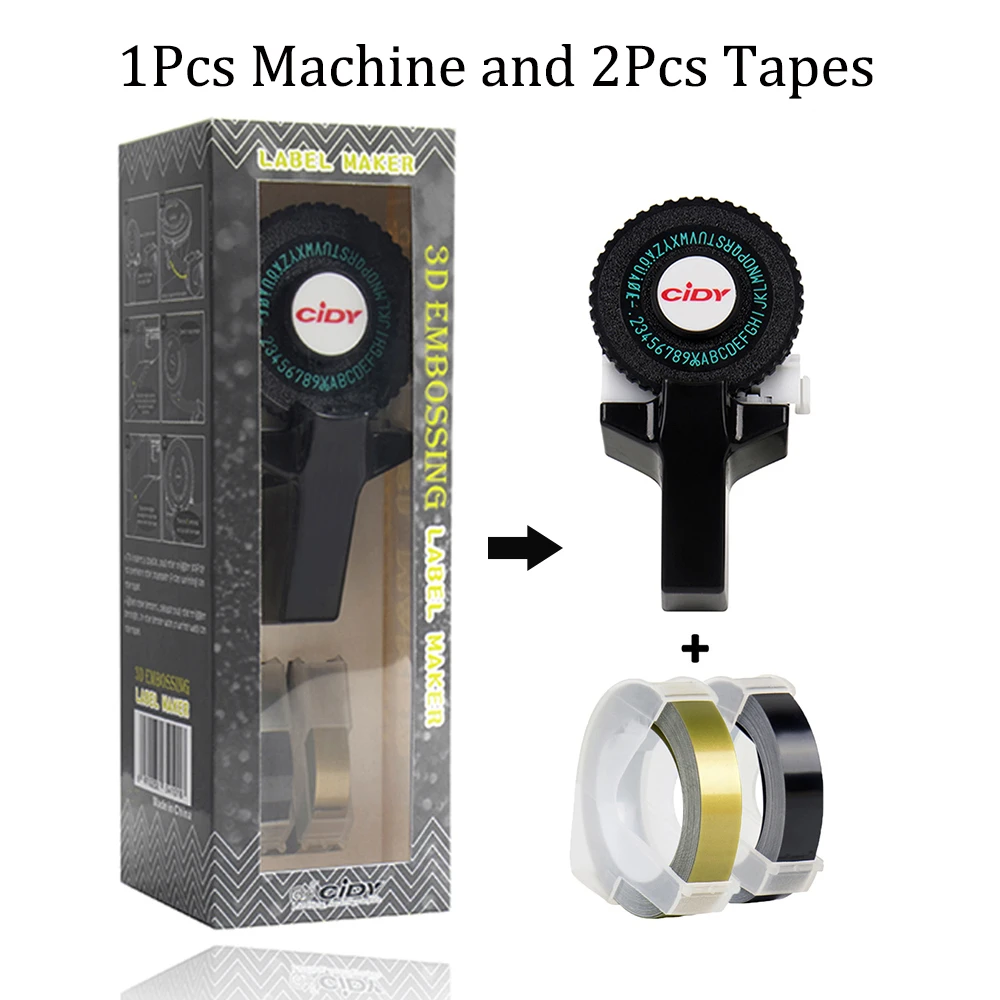 Mini Portable Printer Diy Handhold Typewriter Label Maker For Motex
