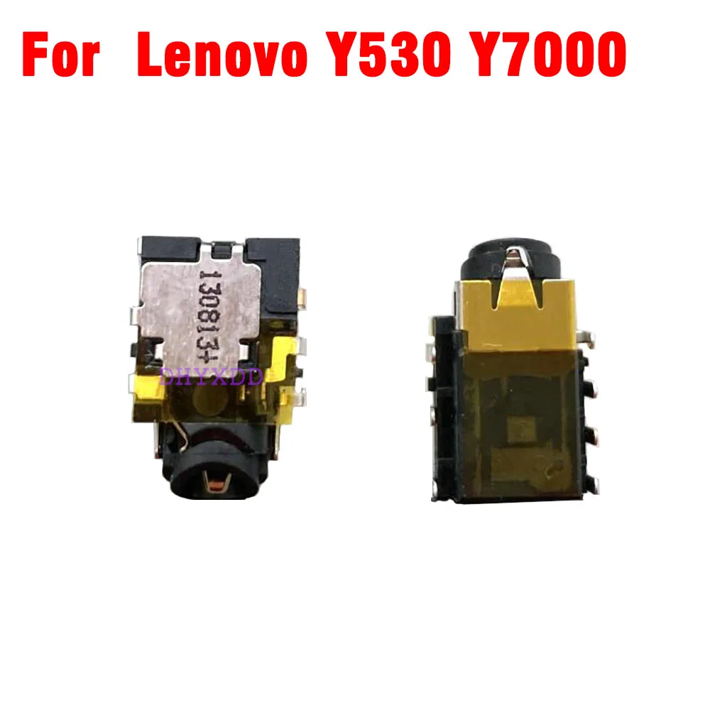 Conector de Soquete de Áudio Jack Mic para Lenovo Legion Y530 Y7000 Y7000p Porta Fone de Ouvido Peças 3.5 mm