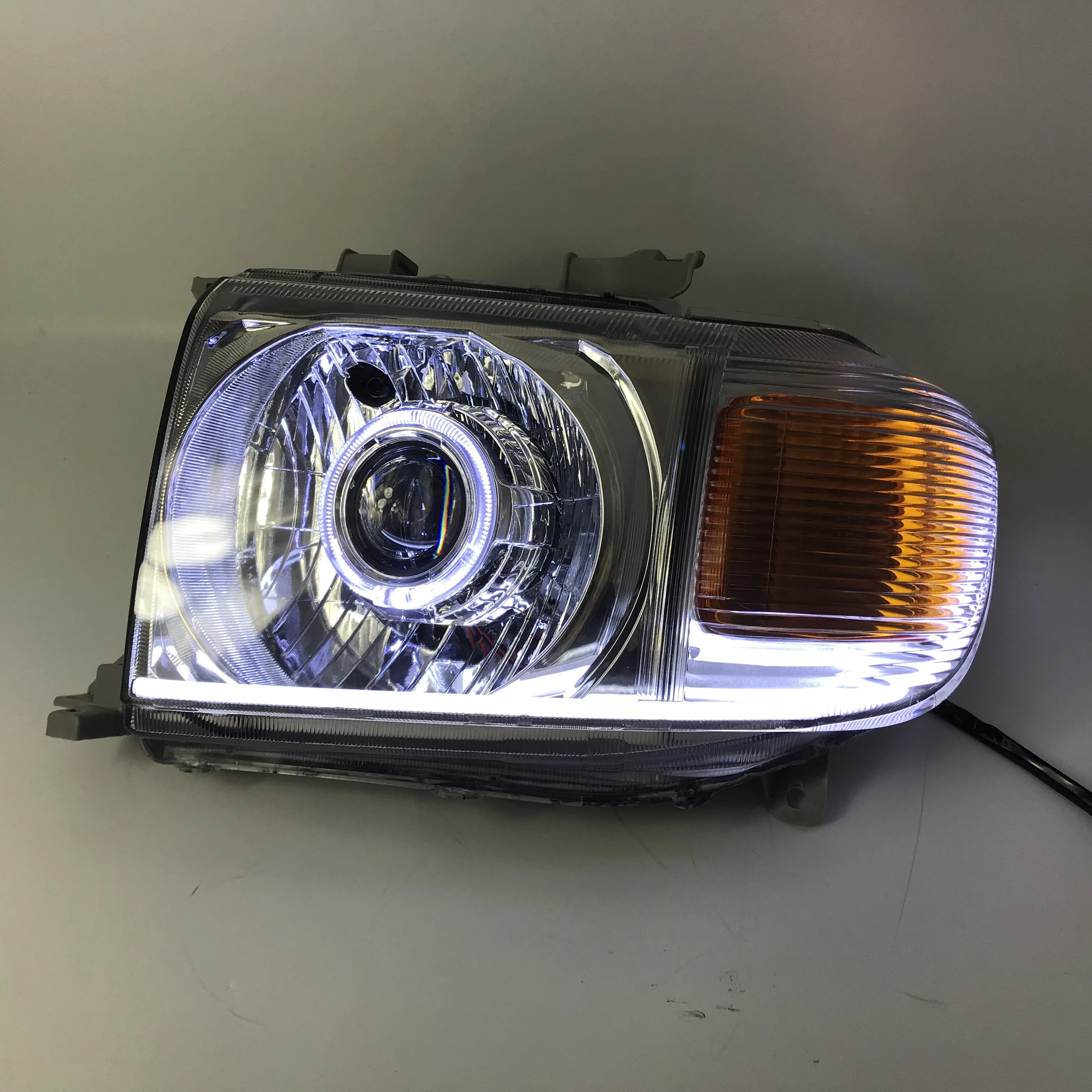 LED headlight assembly angel eye for Toyota LAND CRUISER