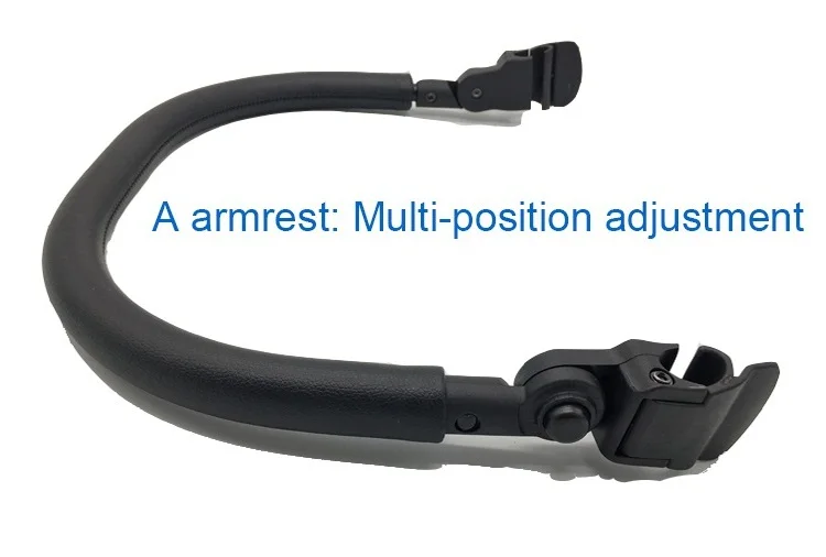A armrest 3 шт./компл. Йо-йо аксессуары для детских колясок продлить доска для ног и подлокотник и крюк для Babyzeb Йо-йо Yoya Babytime Babysing ВОВО детская коляска для младенца - Цвет: A armrest