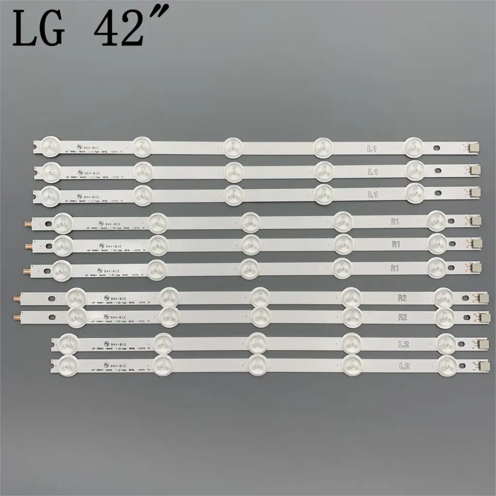 Replacement Backlight Array LED Strip Bar For LIG 42LN570S 42LN575S 42LA620S 42LN578 42LN613V 42LN540S 42ln5300 LC420DUE