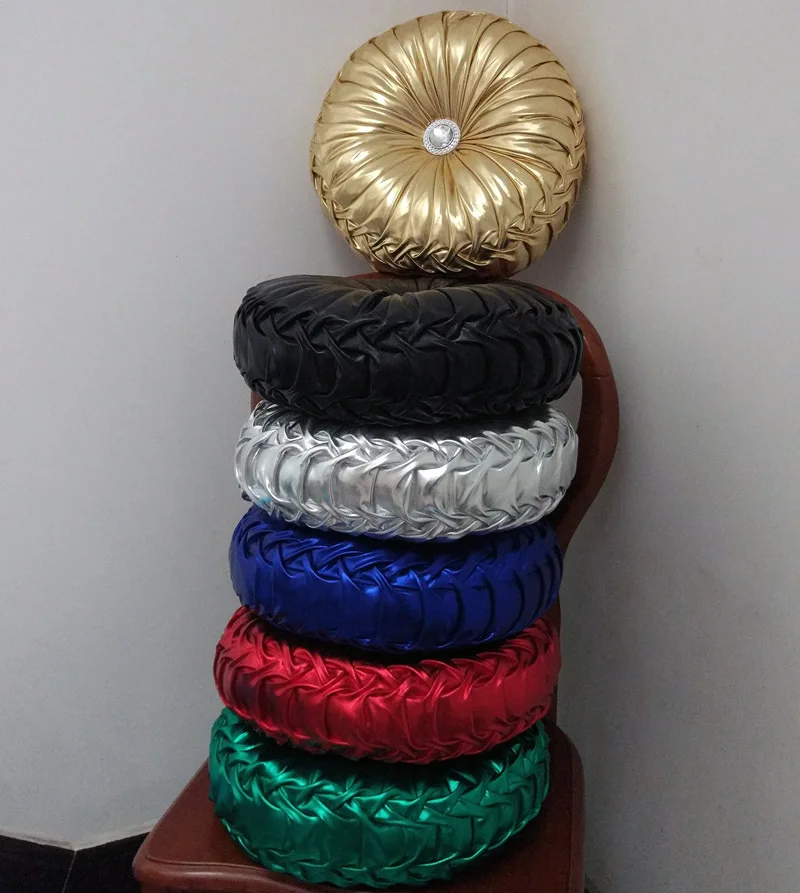 2019 креативные тыквы круглые подушки Подушка ручной работы Coussin де салон дивана Декор скандинавские Kussenhoes спандекс Cusion сиденья Cusions