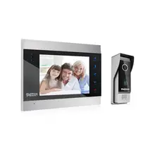 Best Price Tmezon Wired Video Door Phone System One 7" Color Monitor One 1200TVL Outdoor Doorbell Camera Waterproof Auto- IR Night Vision Best Price Tmezon Wired Video Door Phone System One 7" Color Monitor One 1200TVL Outdoor Doorbell Camera Waterproof Auto- IR Night Vision
