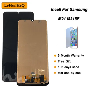 

6.4'' Incell Lcd For Samsung Galaxy M21 M215 Lcd Display Touch Screen Digitizer Assesmbly For Samsung M215 M215F