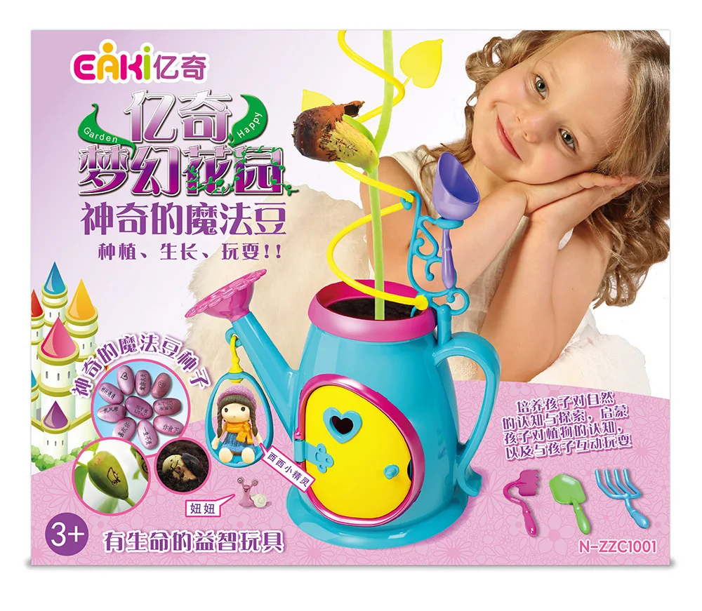 Новые продукты Yiqi Dream Garden Волшебные семена фасоли девушки сад мини Горшечное растение зеленое растение микро пейзаж