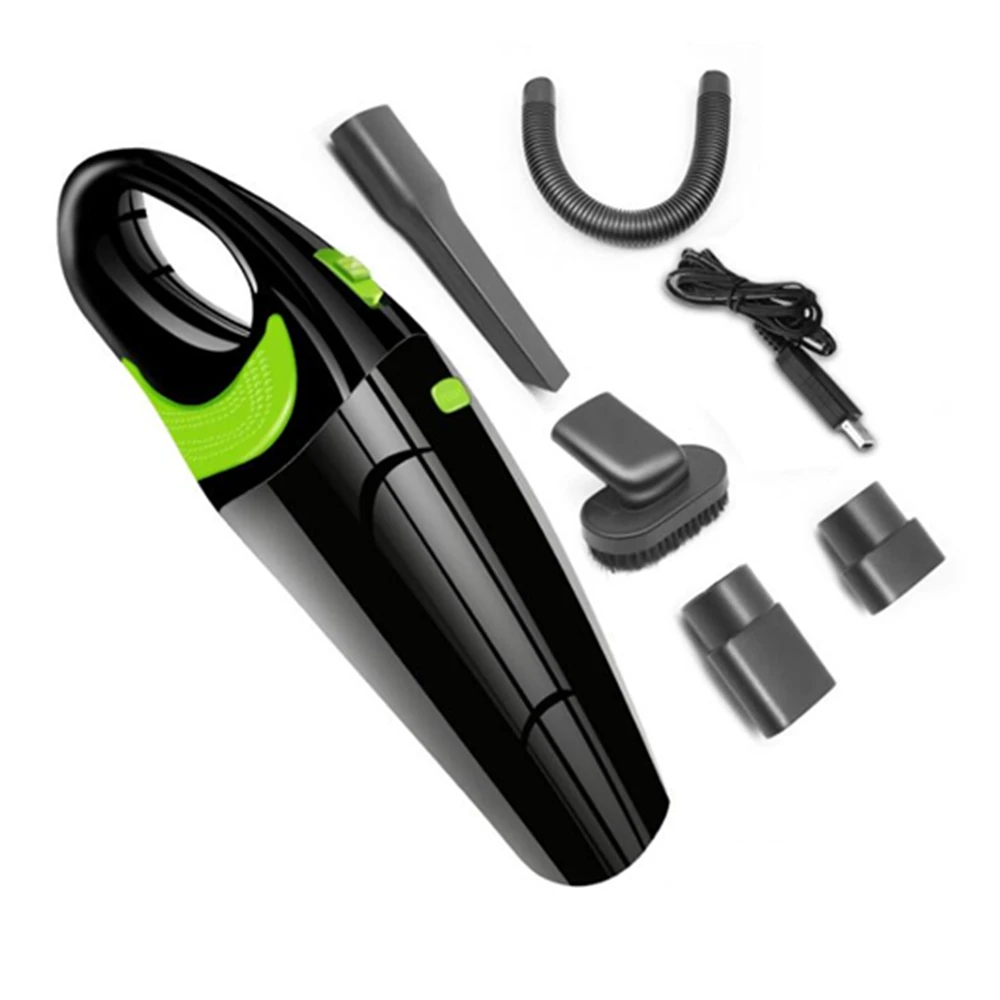 

Handheld Wireless Vacuum Cleaner for Home/Car 120W USB Cordless 6500Pa High Power Wet Dry Portable Cleaning Tool