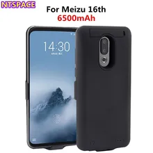 6500 мАч модный внешний чехол с зажимом на заднюю панель для Meizu16th Plus чехол для зарядного устройства s для Meizu16th чехол для зарядки