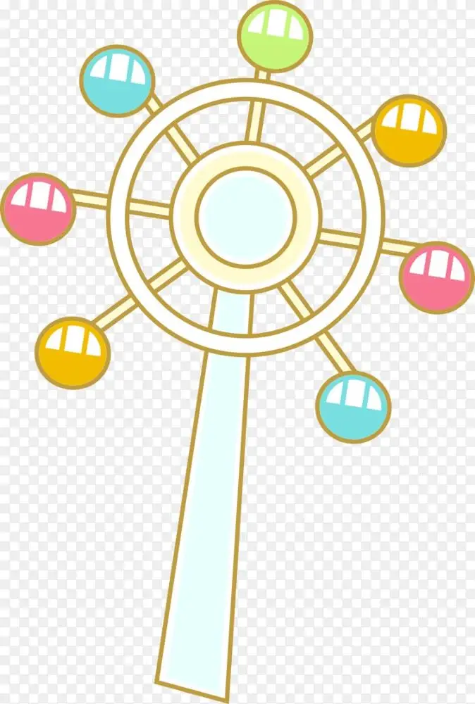 png摩天轮-可爱的卡通摩天轮图片