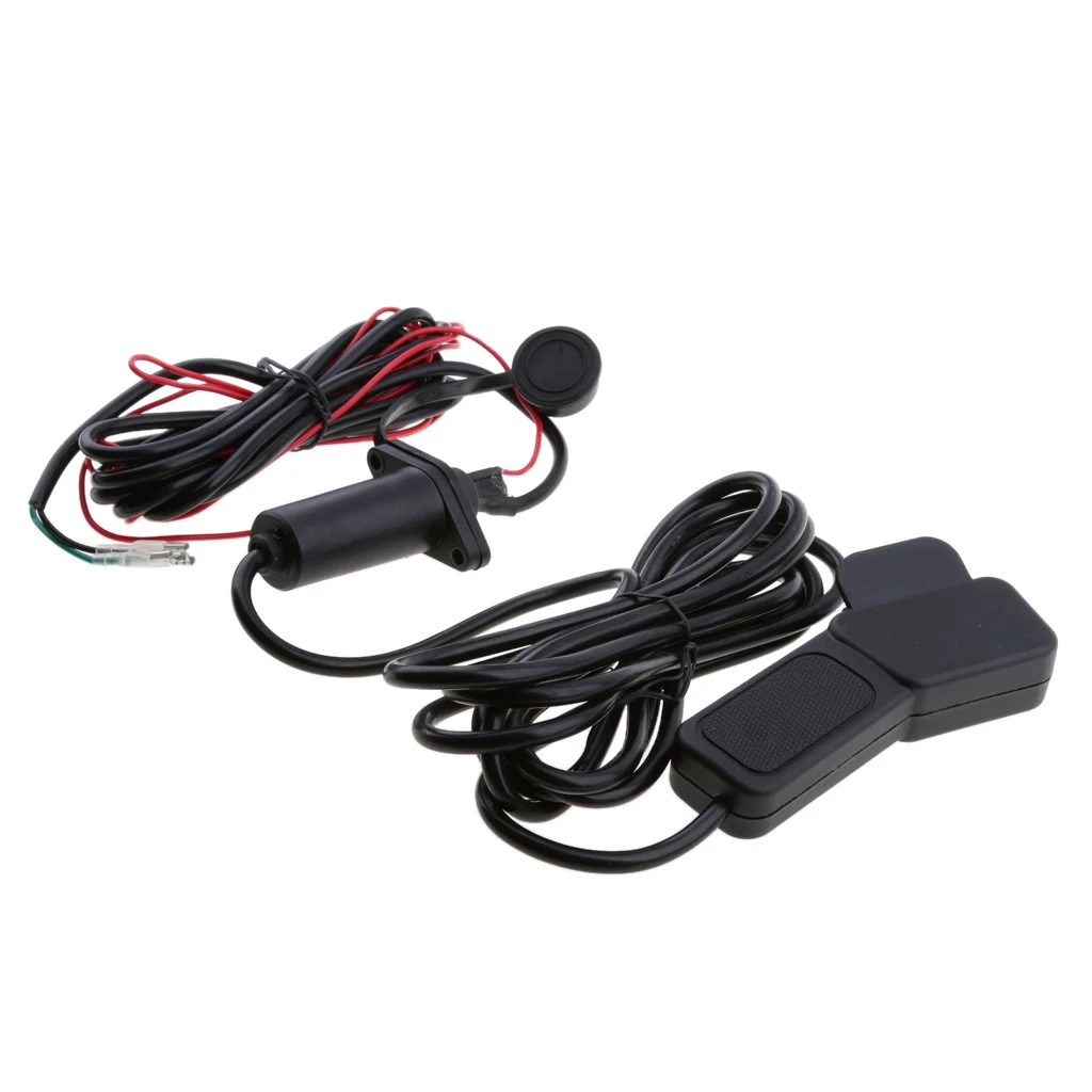 

ATV Rocker Switch Remote Control Cable Conversion Upgrade Winch Kit Black