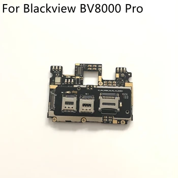 

Used Original Mainboard 6G RAM+64G ROM Motherboard + SIM Card Reader Holder Connector For Blackview BV8000 Pro Smartphone