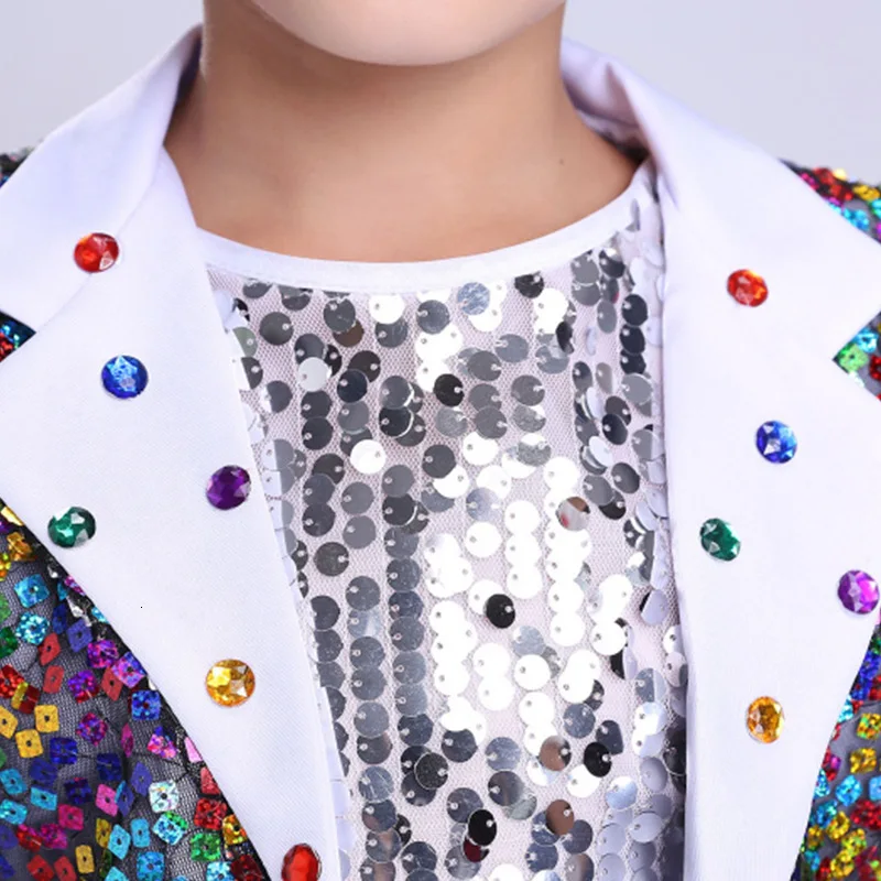 Jazz Dancing Practicing Suit Sexy Modern Dance Costumes Boy Dance Clothing Performance Kids Stage Show Dancing Costume (4)