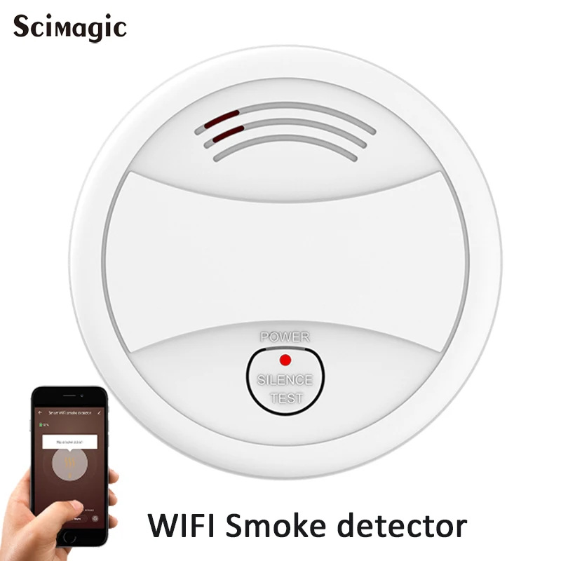 panic button alarm system Independent Carbon Monoxide Detector Gas Detector Gas Alarm Sensor Methane Propane Gas leak Detector EU Plug LCD Security ring alarm hub plus keypad