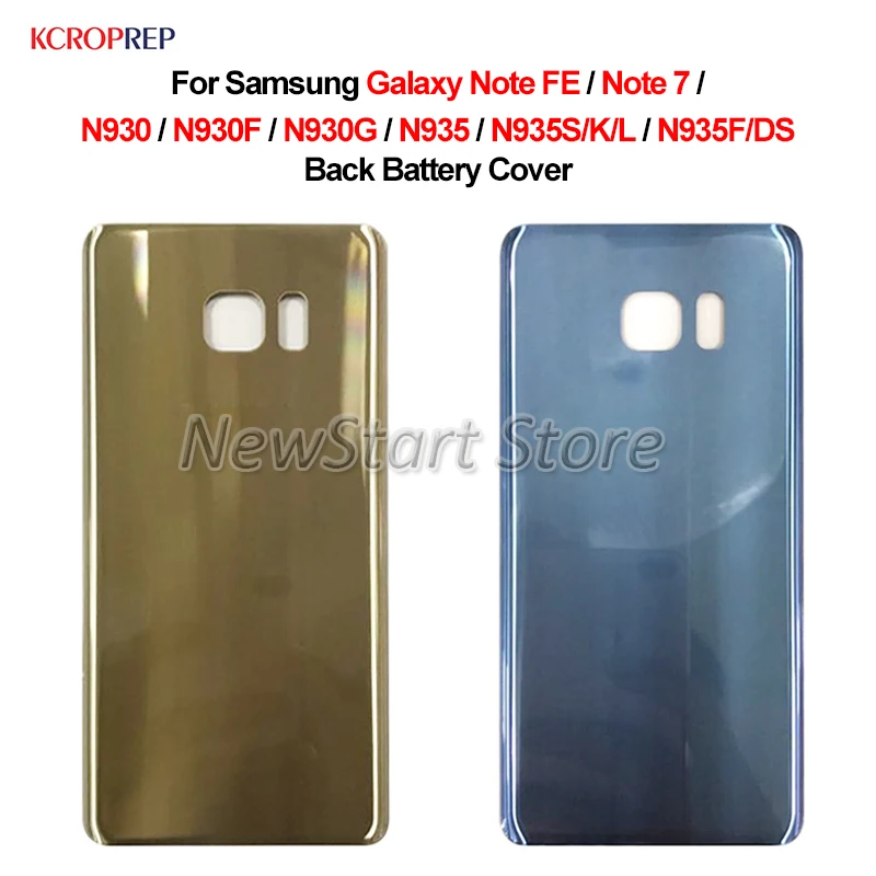Задняя крышка батарейного отсека для Samsung Galaxy Note FE note 7 задняя корпуса N930 N930F N935