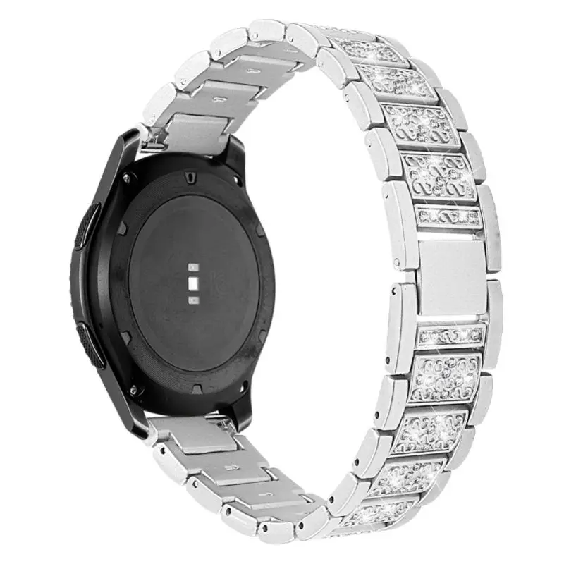 20 22 мм ремешок для часов из нержавеющей стали для samsung gear S3 Frontier/классический смарт-ремешок для часов Galaxy аксессуары для часов