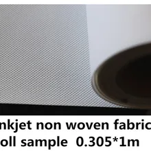1"* 1 м рулон образца 150 г нетканый струйный материал рулон матовая поверхность для фоновой печати