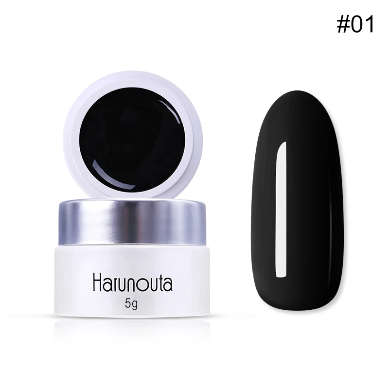 Harunouta 5D Гель-лак для резьбы, впитывающий УФ-гель, резной лак для дизайна ногтей, моделирование маникюра, сделай сам, цветущий дизайн, гель для рисования - Цвет: 28