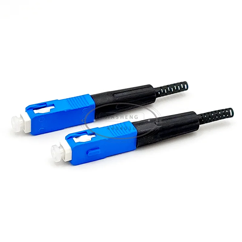 SC UPC Одномодовый Оптический быстрый холодный разъем для FTTH кабеля