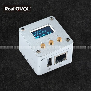 

RealQvol FriendlyELEC NanoPi NEO/NEO2 Metal Complete Kit Aluminum Housing oled Programmable in Python