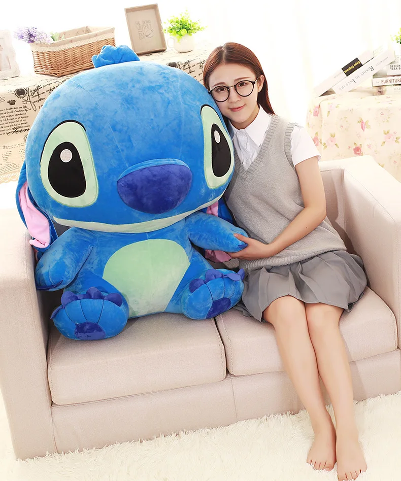

30cm Doll Stitch Plush Toys Stitch Doll Large Size Genuine Doll