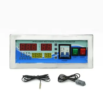

XM-18E Full Automatic Egg Incubator Controller Multifunction Controller Temperature Humidity Sensors Egg Hatcher Controller