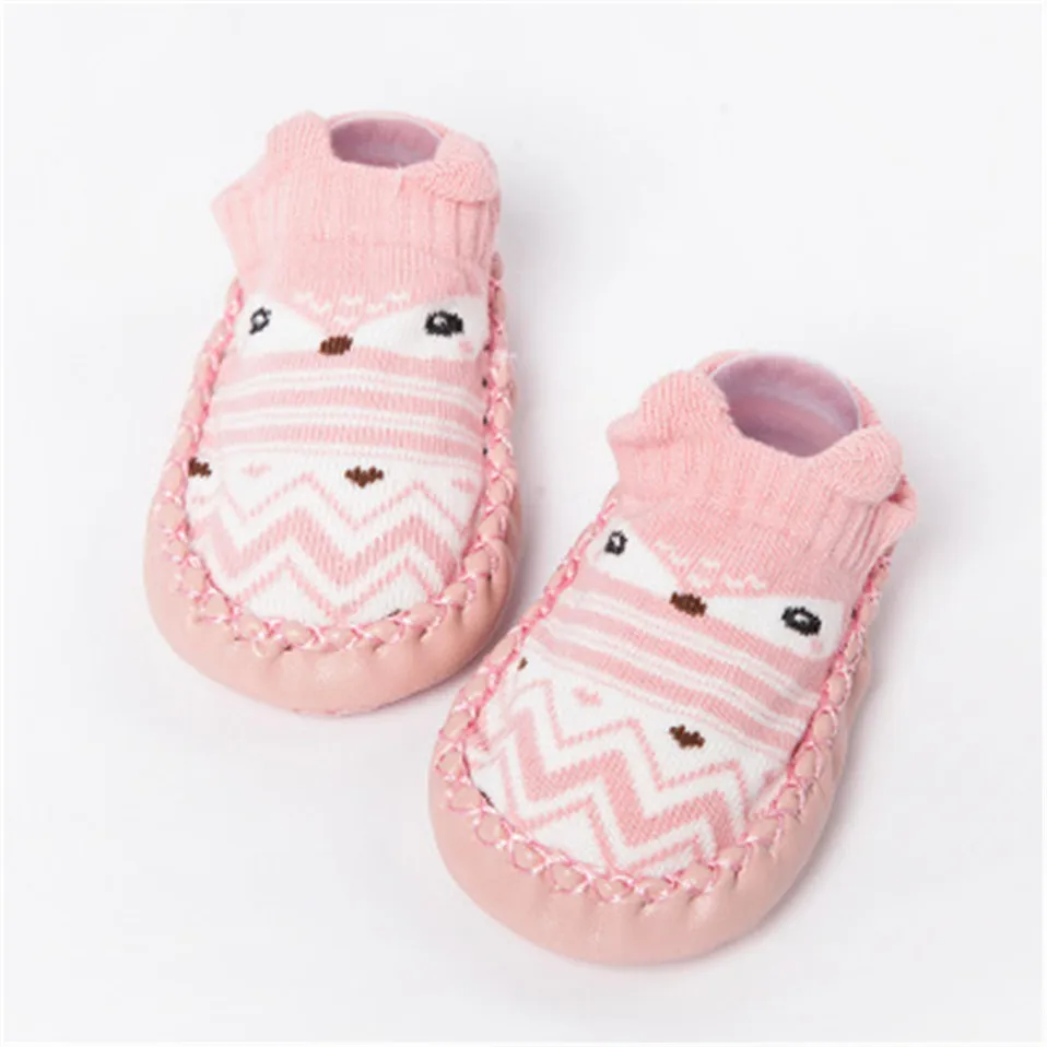 Новинка 2019 года; сезон весна-осень-зима; милые носки с противоскользящей подошвой для новорожденных девочек; носки для маленьких мальчиков
