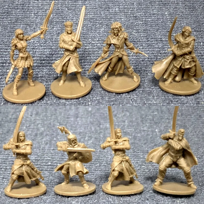 Новые D& D Подземелья и Драконы настольные ролевые игры миниатюры модель подземный город серии Ктулху войны игровые фигурки - Цвет: DE289
