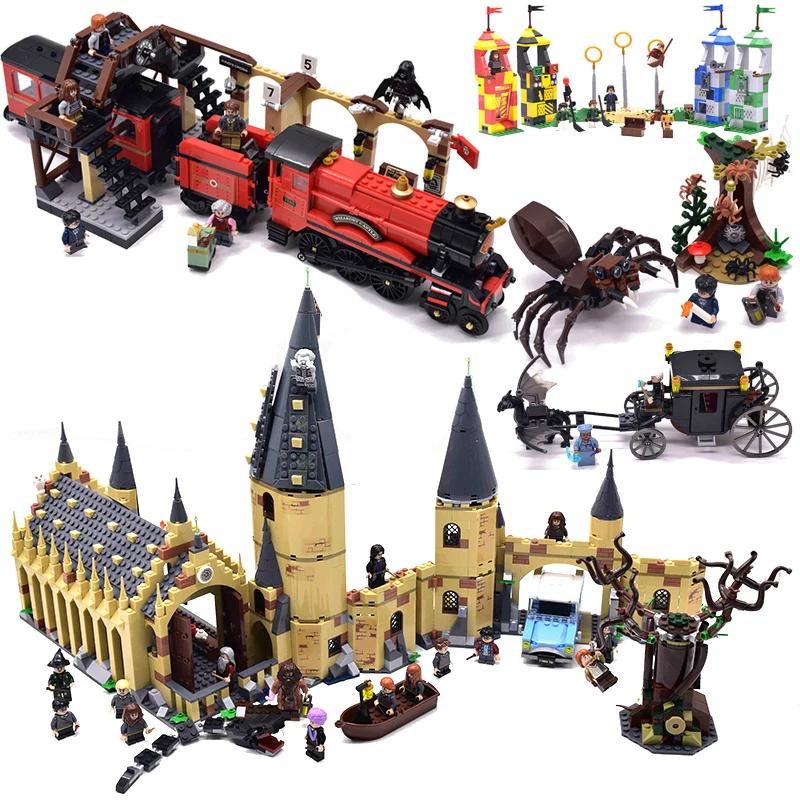 

Hagrid Hut Harri Castle House Mini Animals Figures Building Blocks Bricks 75953 75954 75955 Christmas Legoinglys Toys Gifts