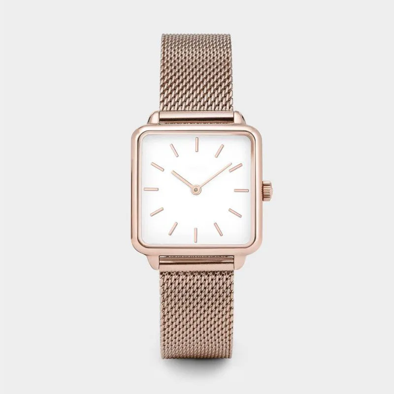 

Harajuku Best Friend Trend Europe And America Man's And WOMAN'S Watch Simple Students Watch Cool Square Small Watch 827a