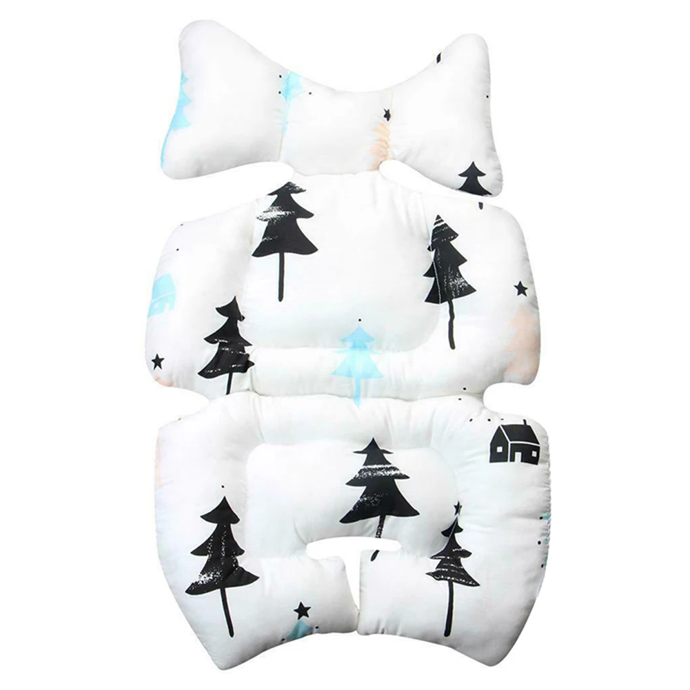 Christmas tree B Детская коляска хлопковый коврик мыши с утолщением мягкая Экологически чистая азоптическая тканевая салфетка MYDING - Цвет: Christmas tree B