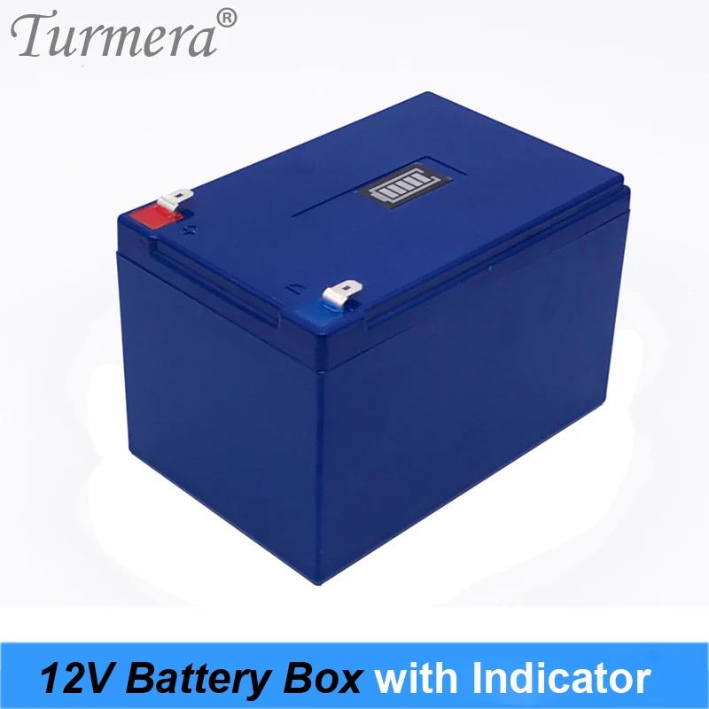Turmera 12V 21Ah Battery Box Storage Case with Capacity Indicator Build 28Piece 18650 Battery for Uninterrupted Power Supply 12V 01