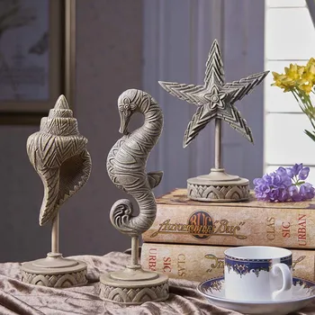 

European Room Conch Creative Wine Cabinet Sample garden wedding Decoration accessories Home decor Crafts Objects Ornament