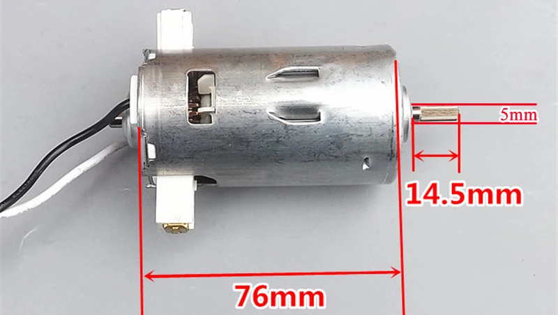 Dc120v двигатель 7912 двигатель генератора 12 полюсный передний и задний шариковый подшипник