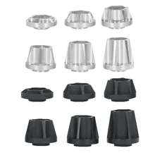 4x roda de metal hex cubos para rc 1:10 rastreador 1.9