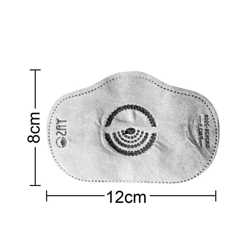 1/10/50PCS Safety Skin Mask Gasket Cotton PM2.5 P2 Respirator Mask Filter for Motorcycle Face Mask-Protection Mask Anti Dust