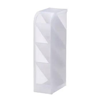 

Creative Multifunctional 4 Grid Desktop Organizer Pen Holder Makeup Storage Box School Office Accessories Stationery