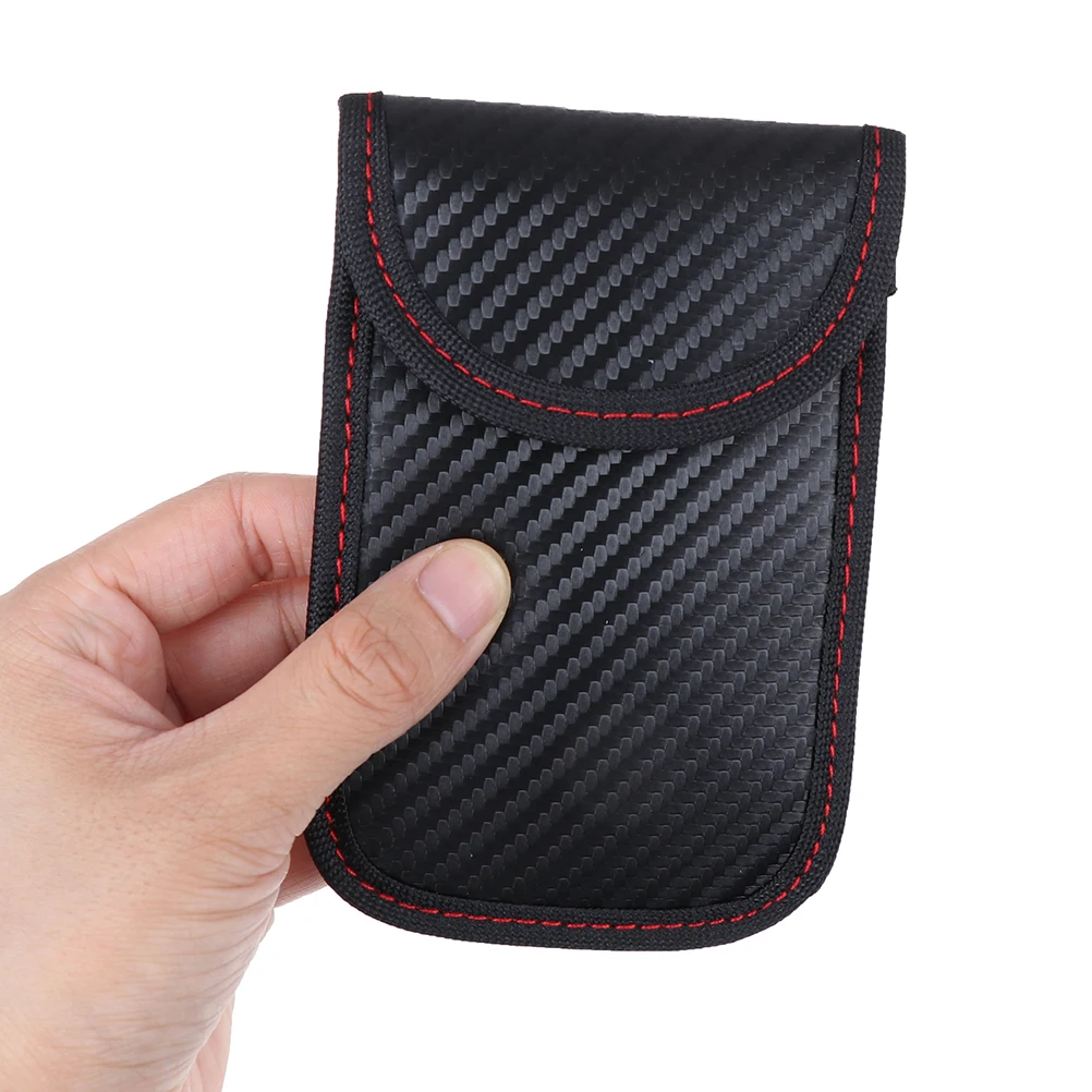 

RFID Shield Key ID Card Bags Car Key Case FOB Signal Blocker Bag Organizer for Privacy Protection QuickDone Card