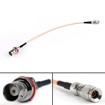 

Artudatech 5PCS BNC Female Bulkhead Oring to DIN 1.0/2.3 Male RF Pigtail RG179 Cable 20CM Connector Parts