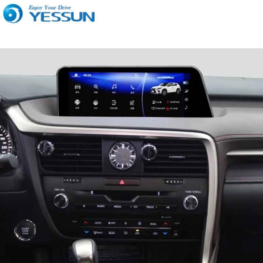 Автомагнитола 4G ram Мультимедиа Android 9,0 для Lexus RX 200t RX200t RX300 RX350- автомобильный аудио стерео плеер gps навигация