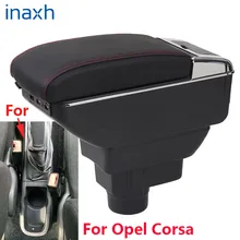 Accoudoir de voiture pour Opel Corsa D, boîte de rangement des pièces intérieures, accessoires de rénovation