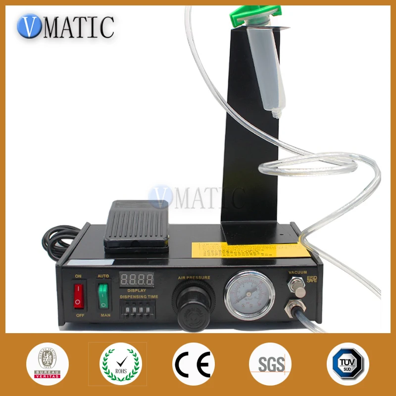  Free Shipping 220V Auto Glue Dispensing Solder Paste Liquid Controller Dropper Robot