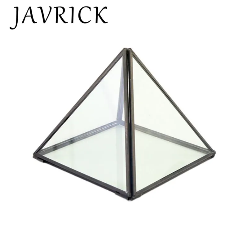 

Triangle Open Cover Crafts Storage Women Lady Jewelry Box Container Display Boxes