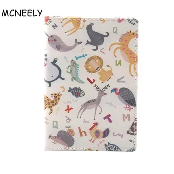 

New Color Printing Passport Holder For Men, PU Leather Travel Passport Wallet Passport Cover drop shipping