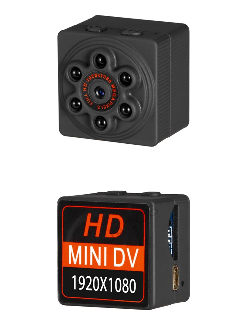 Мини спортивная видеокамера 360 градусов HD 1080P камера микро DVR инфракрасная камера ночного видения камера обнаружения движения камера PK SQ11 SQ13 SQ16